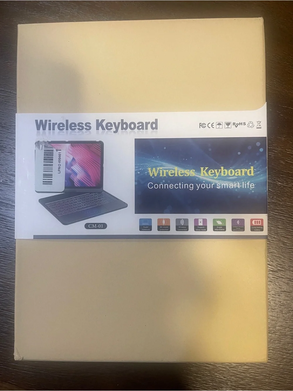New Wireless Keyboard Bluetooth Tablet Keyboard Case